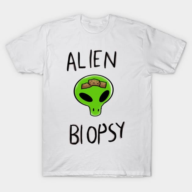 Comic book guy alien shirt T-Shirt by Happy Horror Coffee Break